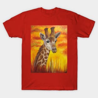 Sunset Giraffe T-Shirt